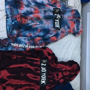 2 zoo york hoodies
